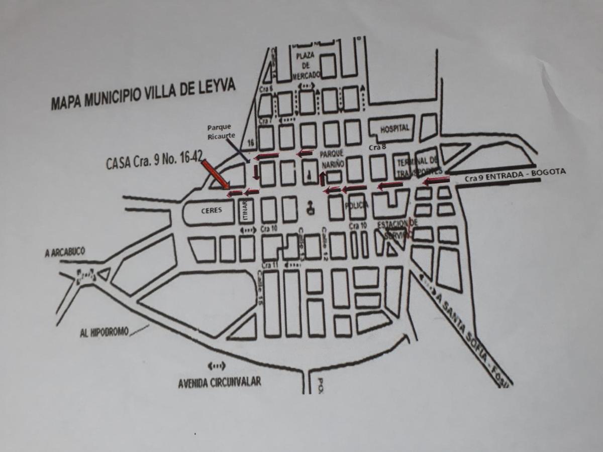 Casa Leo Hotell Villa de Leyva Exteriör bild